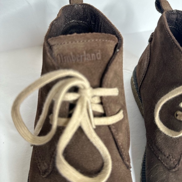 Timberland Suede Leather Brown Comfort‎ Ankle Boots Kids Size: 2.5 - Picture 8 of 15